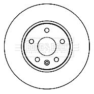 BORG & BECK Тормозной диск BBD4796